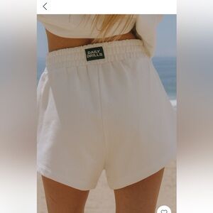 Daily Drills Super Shorts- White